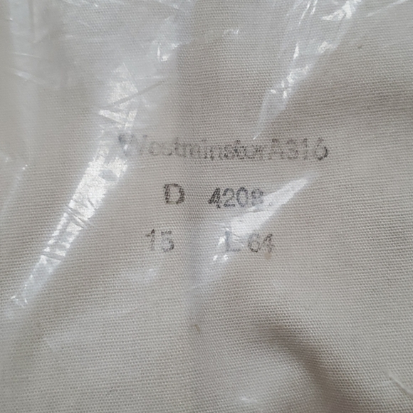 Vintage BVD Westminster 1960's shirt 16 collar - Picture 5 of 6